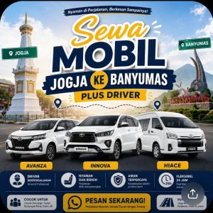 Sewa mobil Hiace yogyakarta