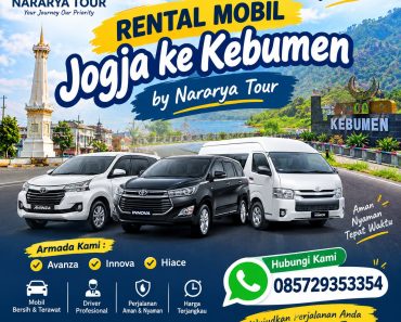Sewa mobil Jogja ke kebumen